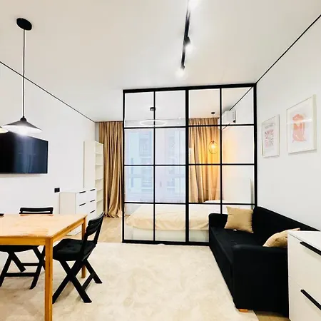 Дизайнерские Апартаменты Комфорт В Жк Raiymbek Almaty Exterior photo